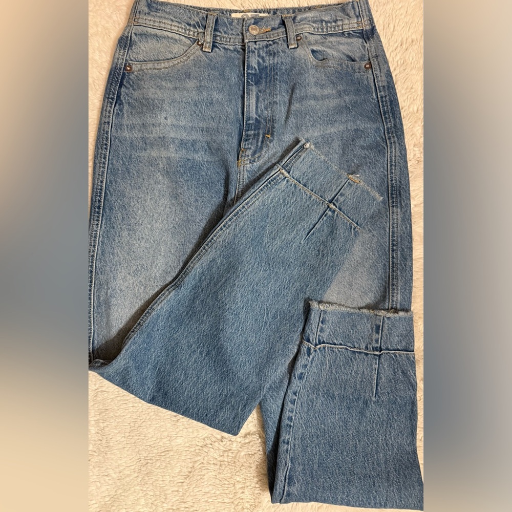Free People Blue Denim Jeans